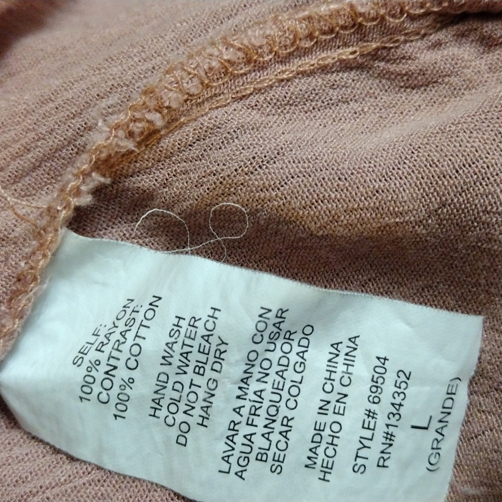 Ambiance sleeveless top L - Picture 6 of 6